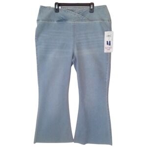Vanilla Star Tulip Waist‎ Flare Jeans High Rise Denim XL